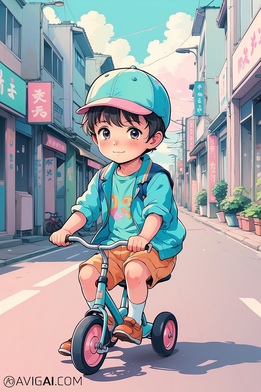 ילד רוכב על תלת אופן..jpg