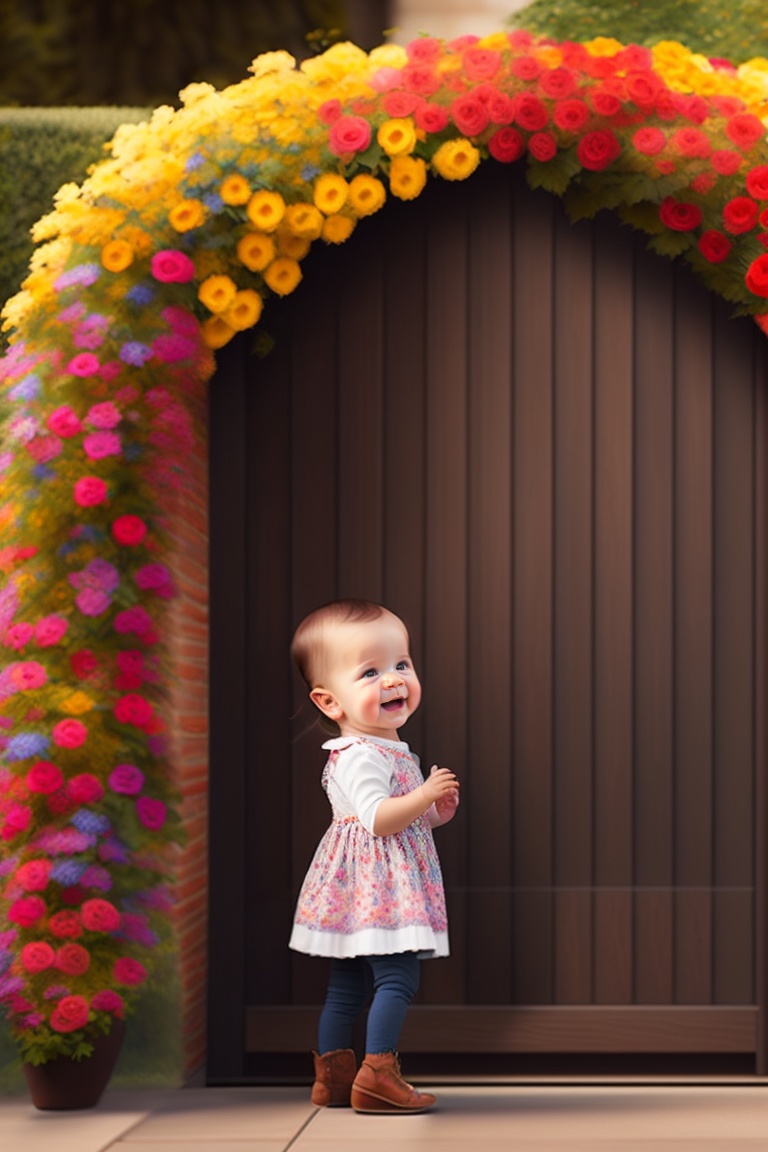 A  BABY enters a flower gate (2).jpg