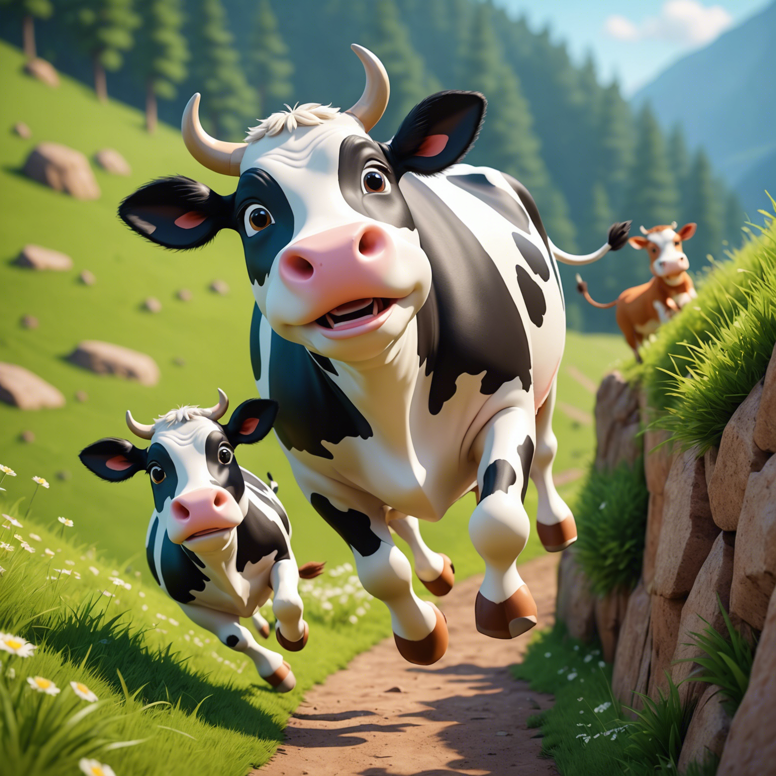 a-female-cow-chases-a-female-cow-on-a-narrow-and-t.png