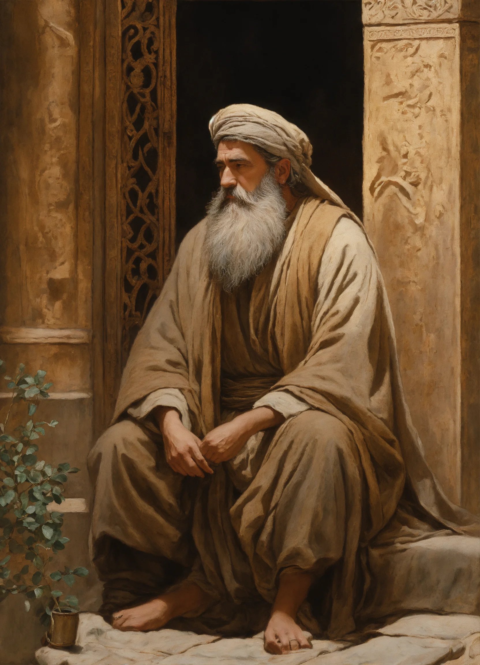 A Jew with a long beard wearing a light brown sack (1).jpg