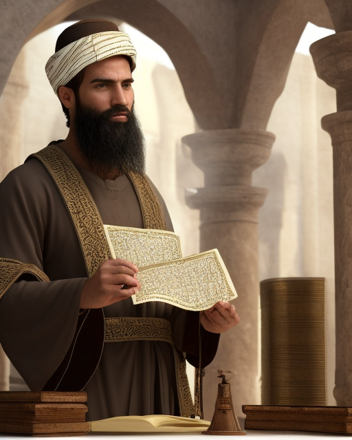 a-man-with-a-beard-and-a-keffiyeh-on-his-head-in-biblical-clothing-reads-from-a-parchment-in-a...png