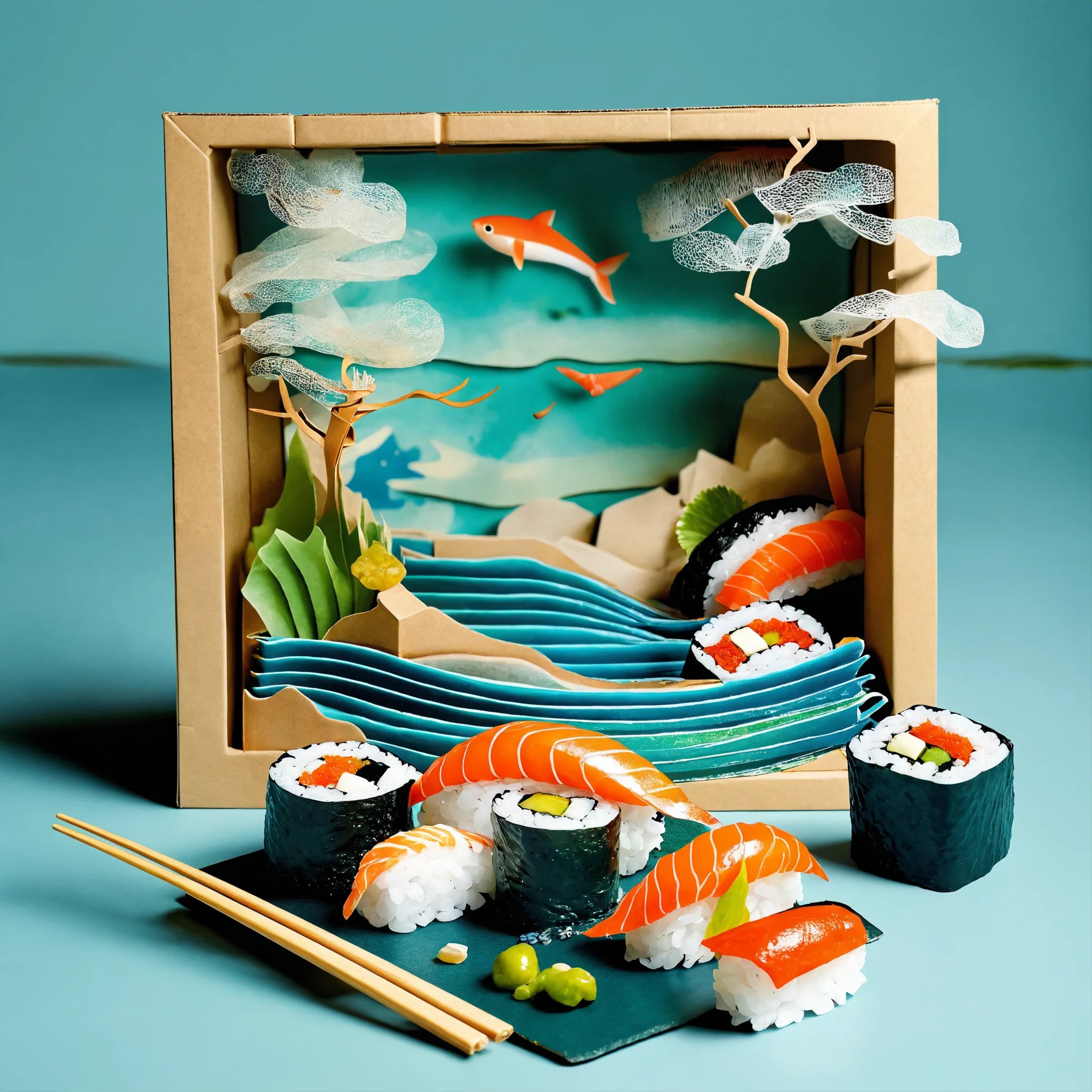 A sushi dish in a 3D designed cardboard package wi.jpg