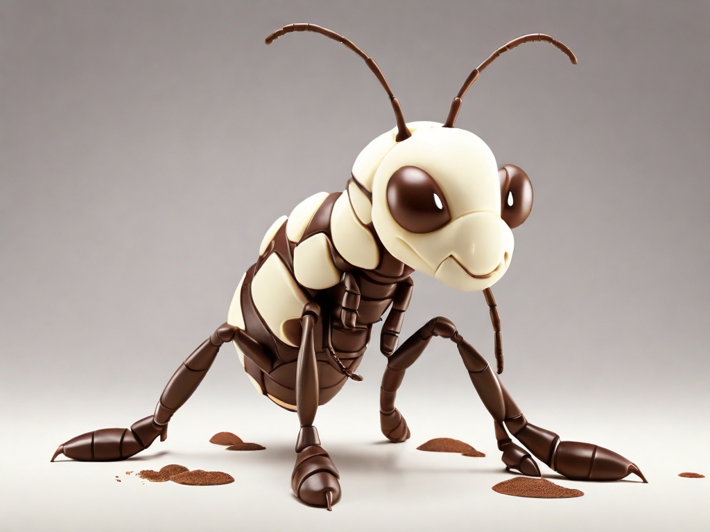 Default_A_giant_ant_made_of_brown_and_white_chocolateconsists_0.jpg