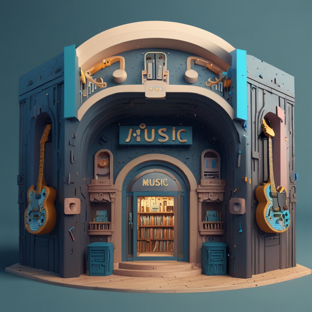 Default_A_large_structure_of_a_music_store_with_an_entrance_do_0.jpg