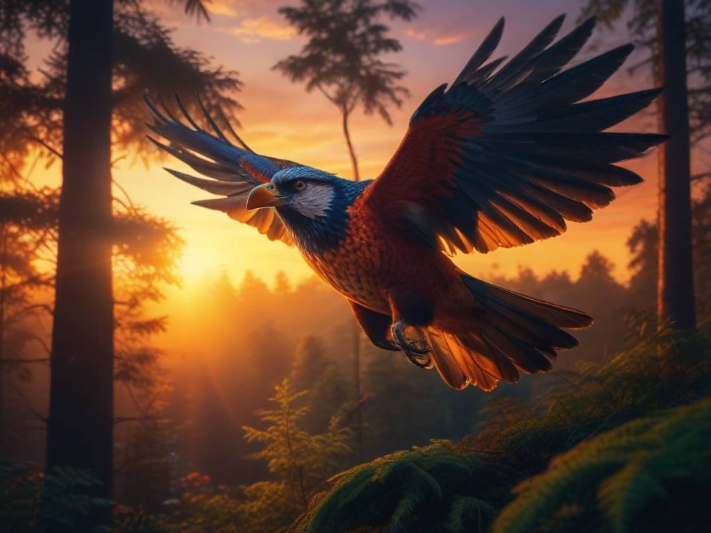 Default_A_majestic_bird_with_vibrant_plumage_soaring_through_a_1.jpg