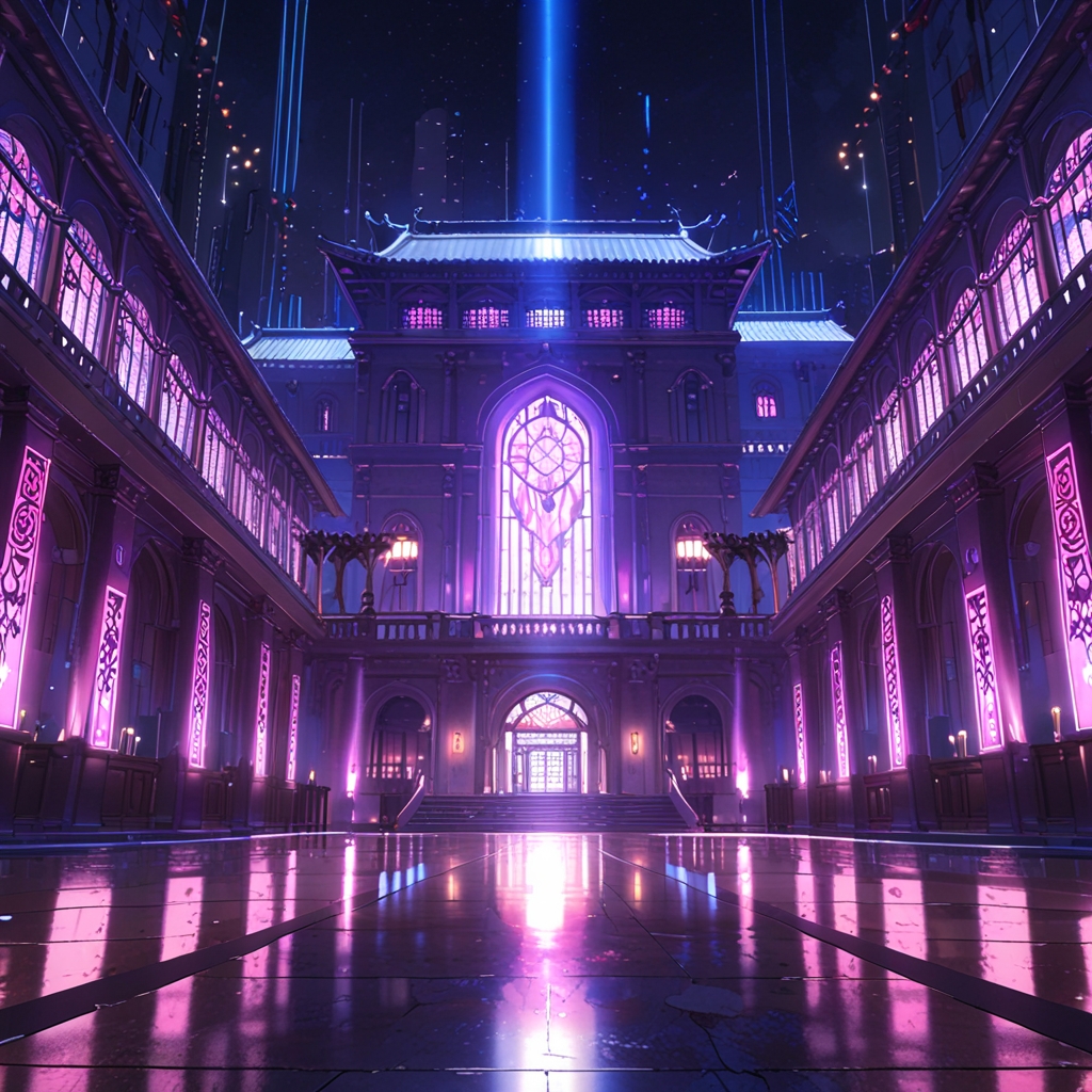 Leonardo_Anime_XL_A_protected_palace_surrounded_by_purple_wolv_3.jpg