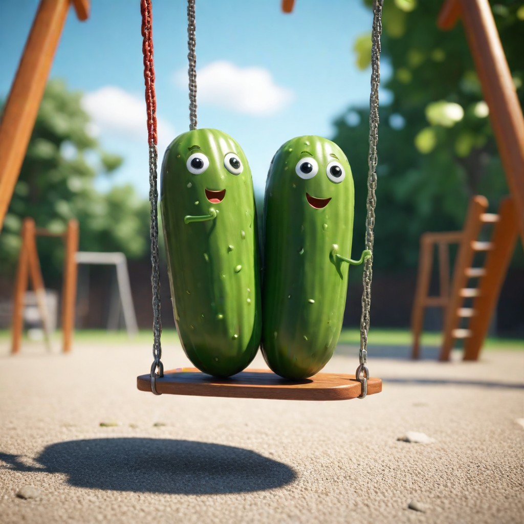 pikaso_texttoimage_A-cucumber-swinging-on-a-swing-in-the-playground.jpeg