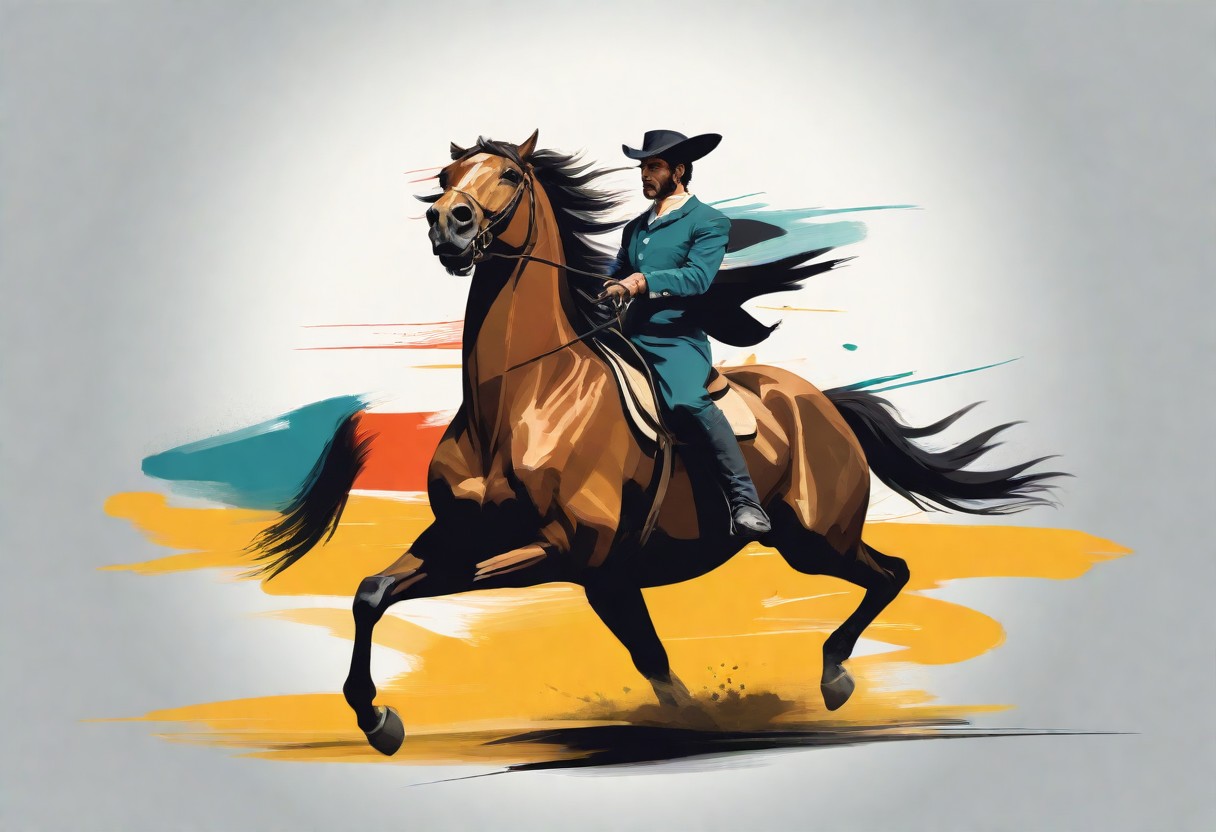 pikaso_texttoimage_digital-painting-A-man-riding-on-a-horse-bold-and-.jpeg
