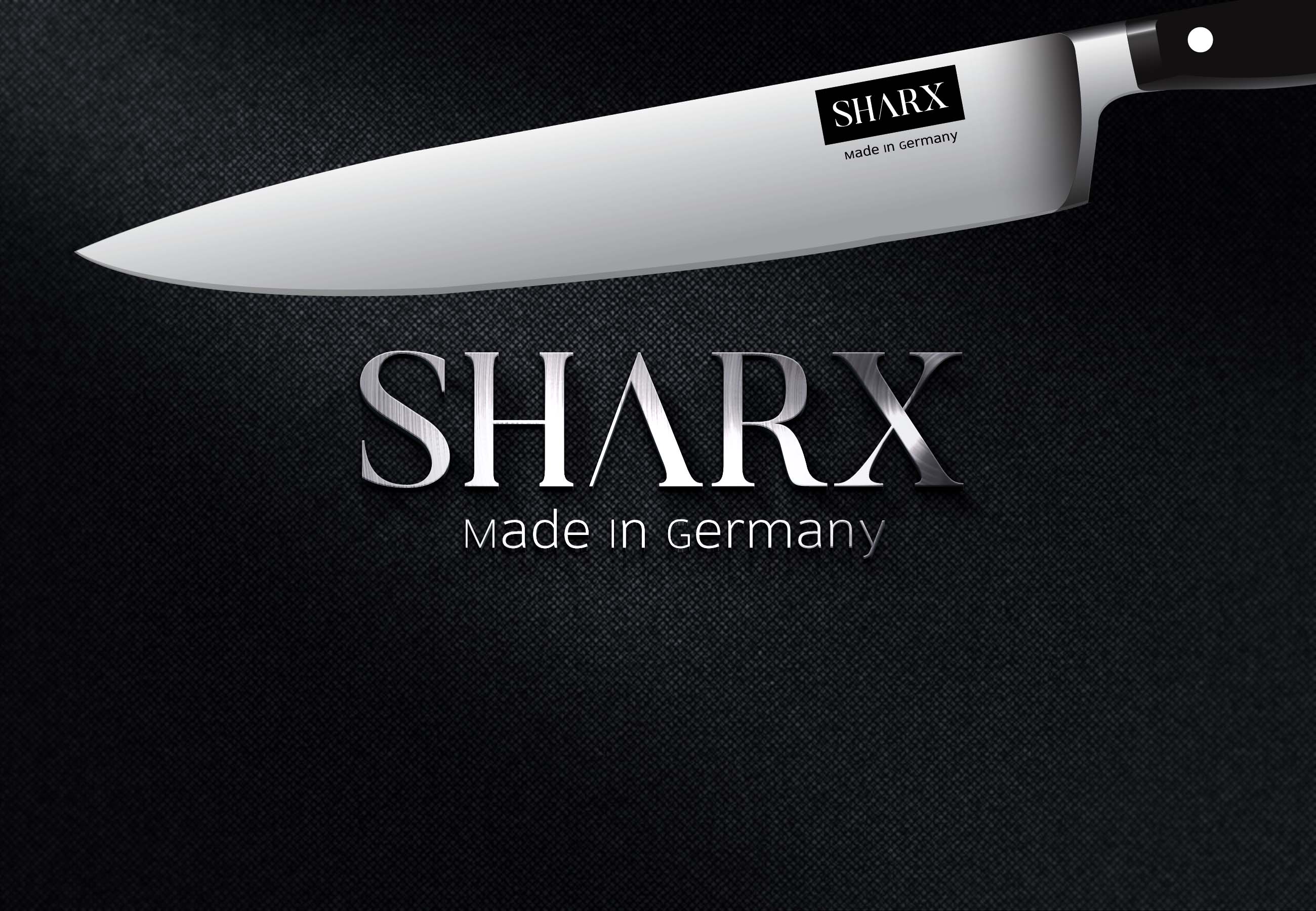 לוגו Sharx- חברה לשיווק סכיני יוקרה