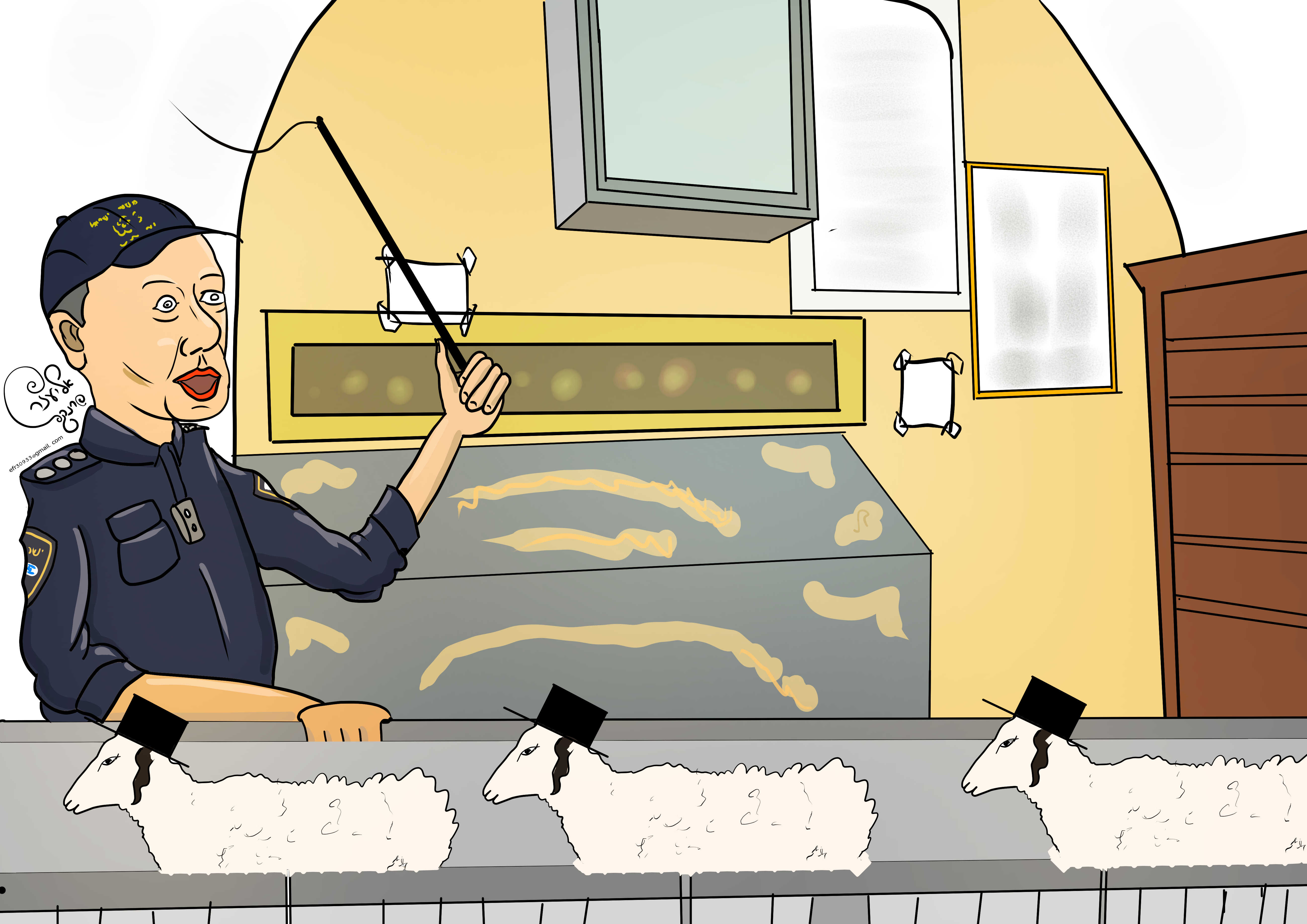 קריקטורה לג  בעומר כבשים איכות נמוכה.jpg