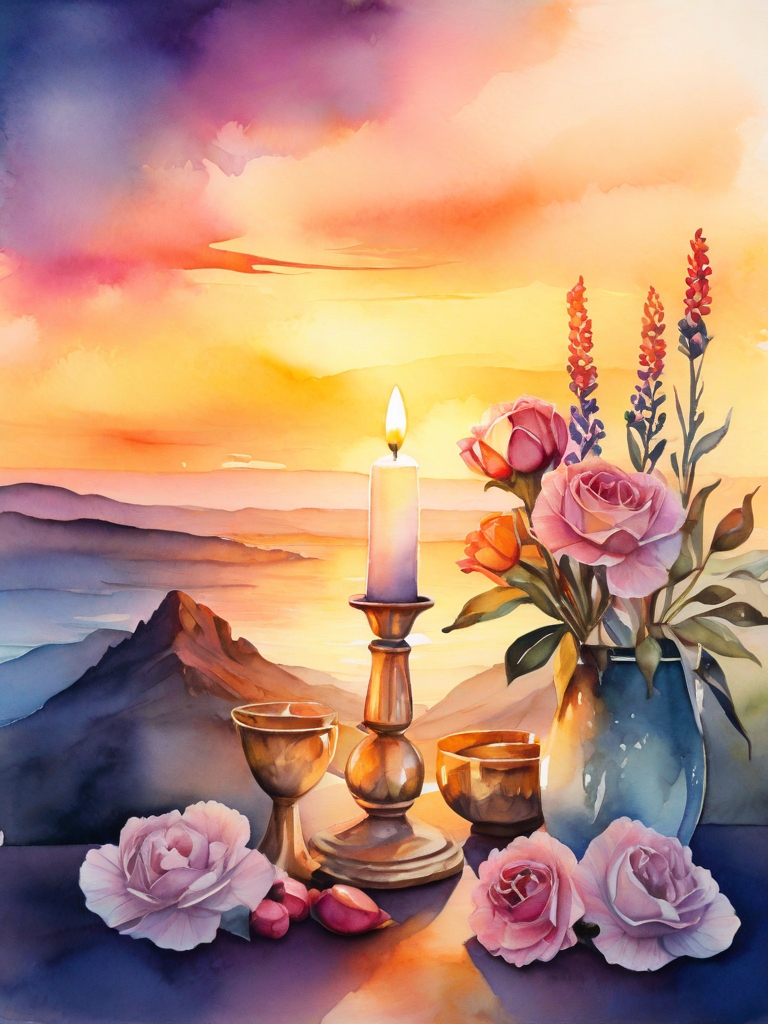 Default_Sunset_background_with_lit_Shabbat_candles_and_flowers_0.jpg