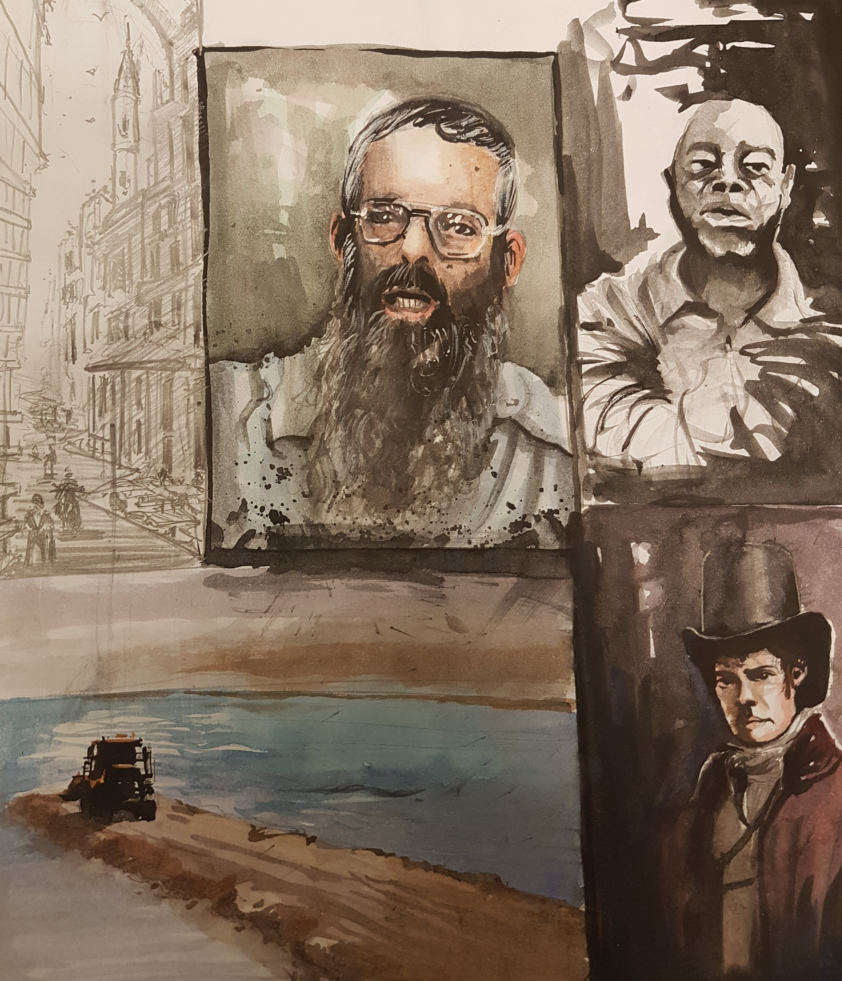 Watercolour Sketching