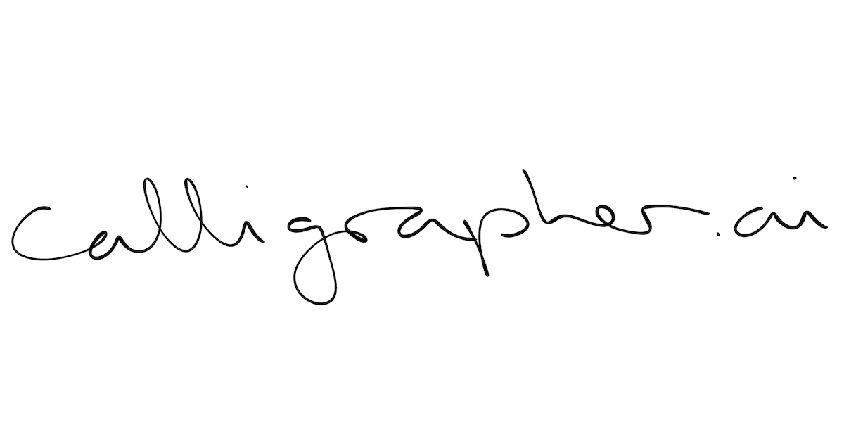 www.calligrapher.ai