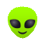 emoji  | חייזר | Joypixels | Animation GIF 64x64 | alien