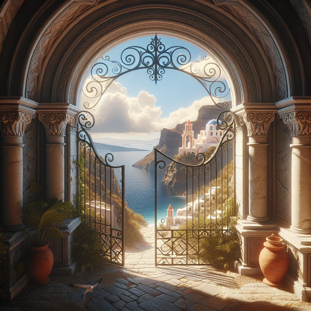 The gate to the sea