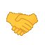 emoji  | לחיצת יד | Joypixels | Animation GIF 64x64 | handshake
